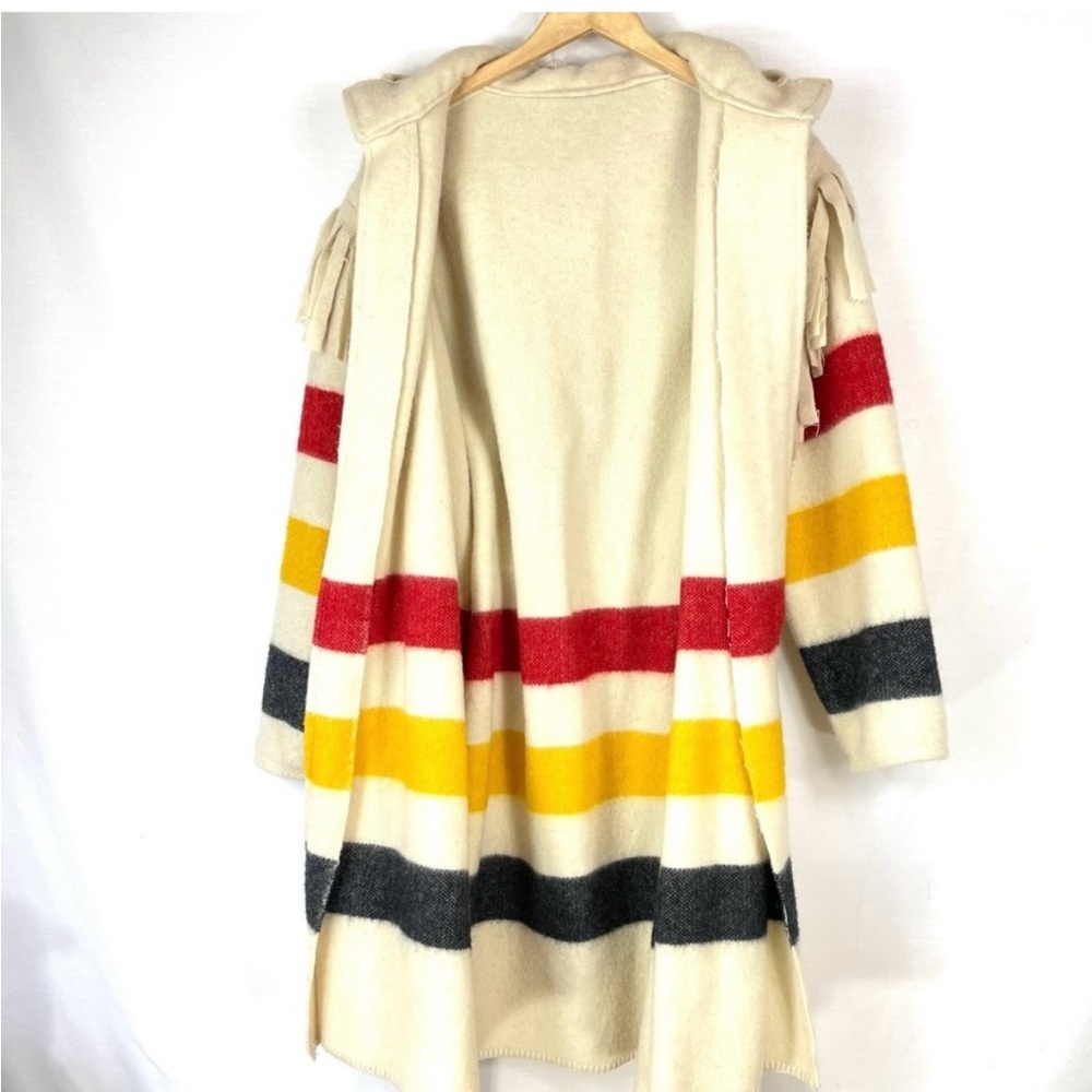 Hudson Bay Blanket Capote Coat Rare Vintage men’s large - Picture 9 of 16